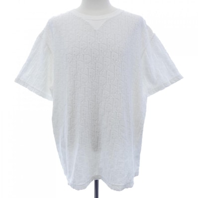 ディオール DIOR ディオールオブリークテリーコットンジャガード OBLIQUE 113J692A0614 Tシャツ