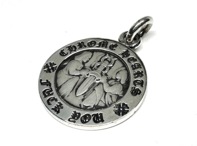 Chrome Hearts Angel Medal Charm "Silver"