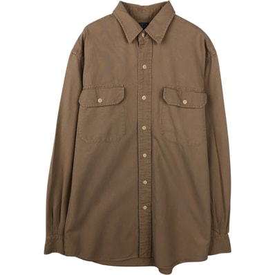古着 ラルフローレン Ralph Lauren POLO by Ralph Lauren 長袖 コットンシャツ メンズS相当/eaa641798