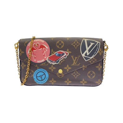 ルイヴィトン モノグラム ワールドツアー ポシェット フェリシー M62145 ショルダーバッグ