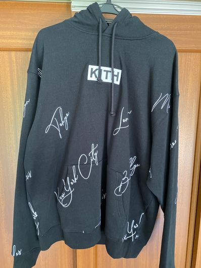 Kith City Script Hoodie "Black"