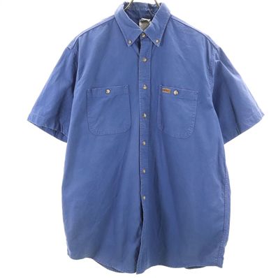 Carhartt 半袖 ボタンダウン ワークシャツ