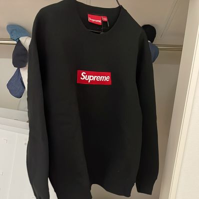 Supreme Box Logo Crewneck "Black" (22FW)