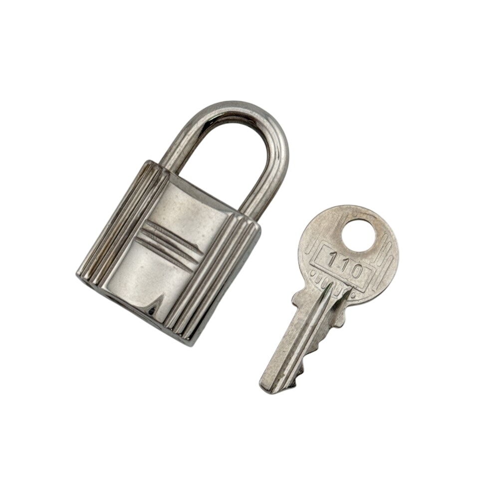 エルメス HERMES その他アクセサリー 110 パドロック 南京錠 ブランド ネックレス チャーム バッグチャーム シルバー