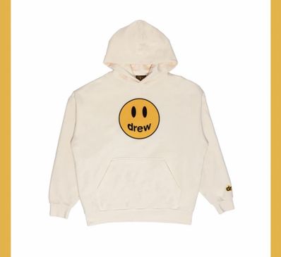 drew house mascot deconstructed hoodie "Off White"