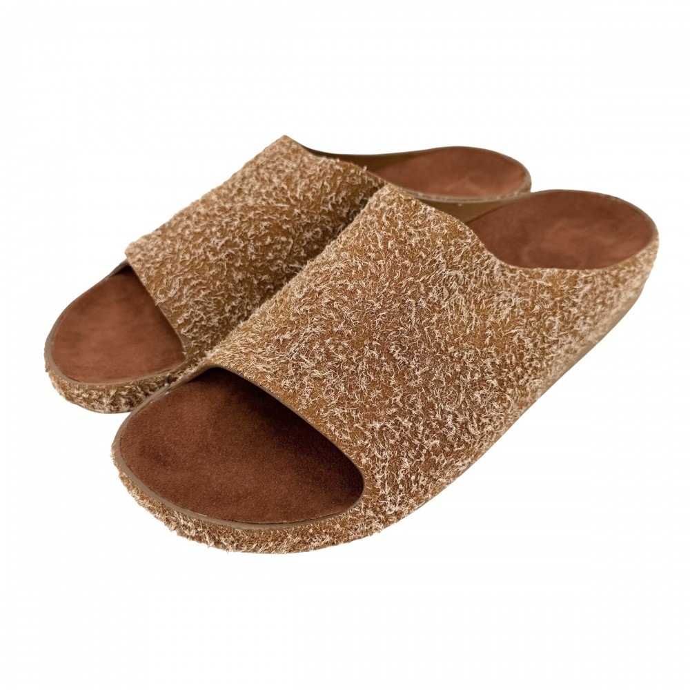 LOEWE ロエベ サンダル フラット ファッションアイテム 42サイズ 約27cm ブラウン 茶 メンズ 春 夏 美品【中古品】