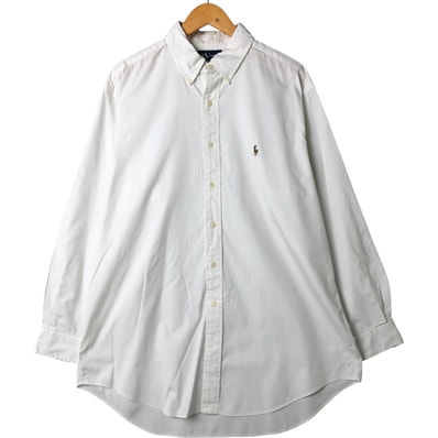 古着 ラルフローレン Ralph Lauren YARMOUTH 長袖 ボタンダウンシャツ メンズL相当/eaa548350