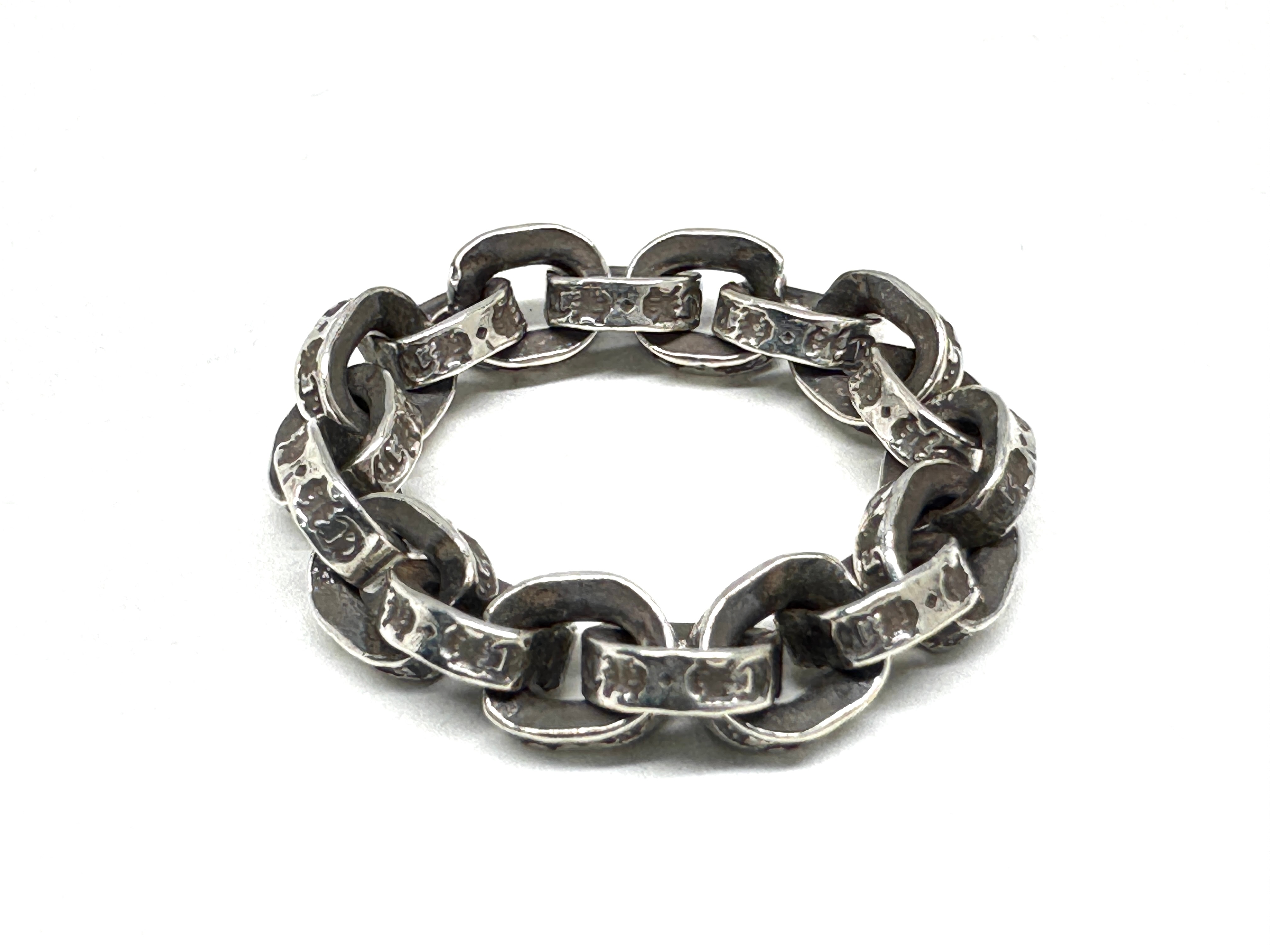 Chrome Hearts Paper Chain Ring "Silver"