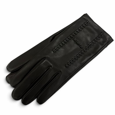 未使用品 エルメス 手袋 ブラック レディース 7