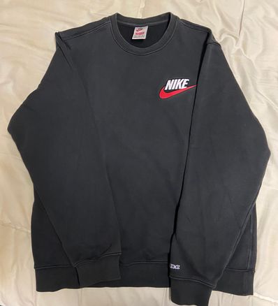 Supreme / NIKE® Crewneck "Black"