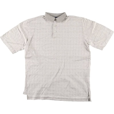 古着 ラルフローレン Ralph Lauren POLO GOLF ポロゴルフ 半袖 チェック ポロシャツ メンズM相当/eaa554670
