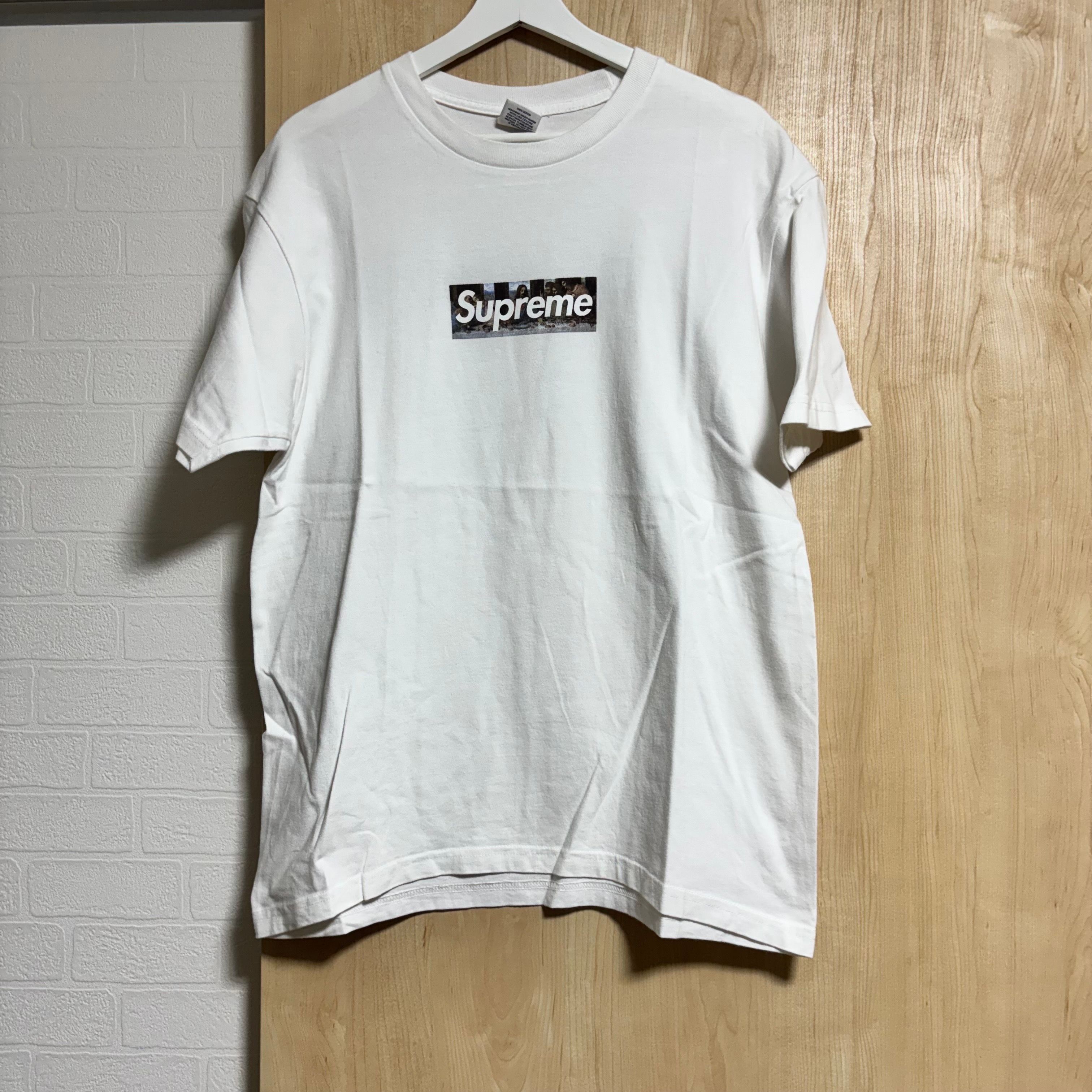 Supreme Milan Box Logo Tee Milan Only "White"