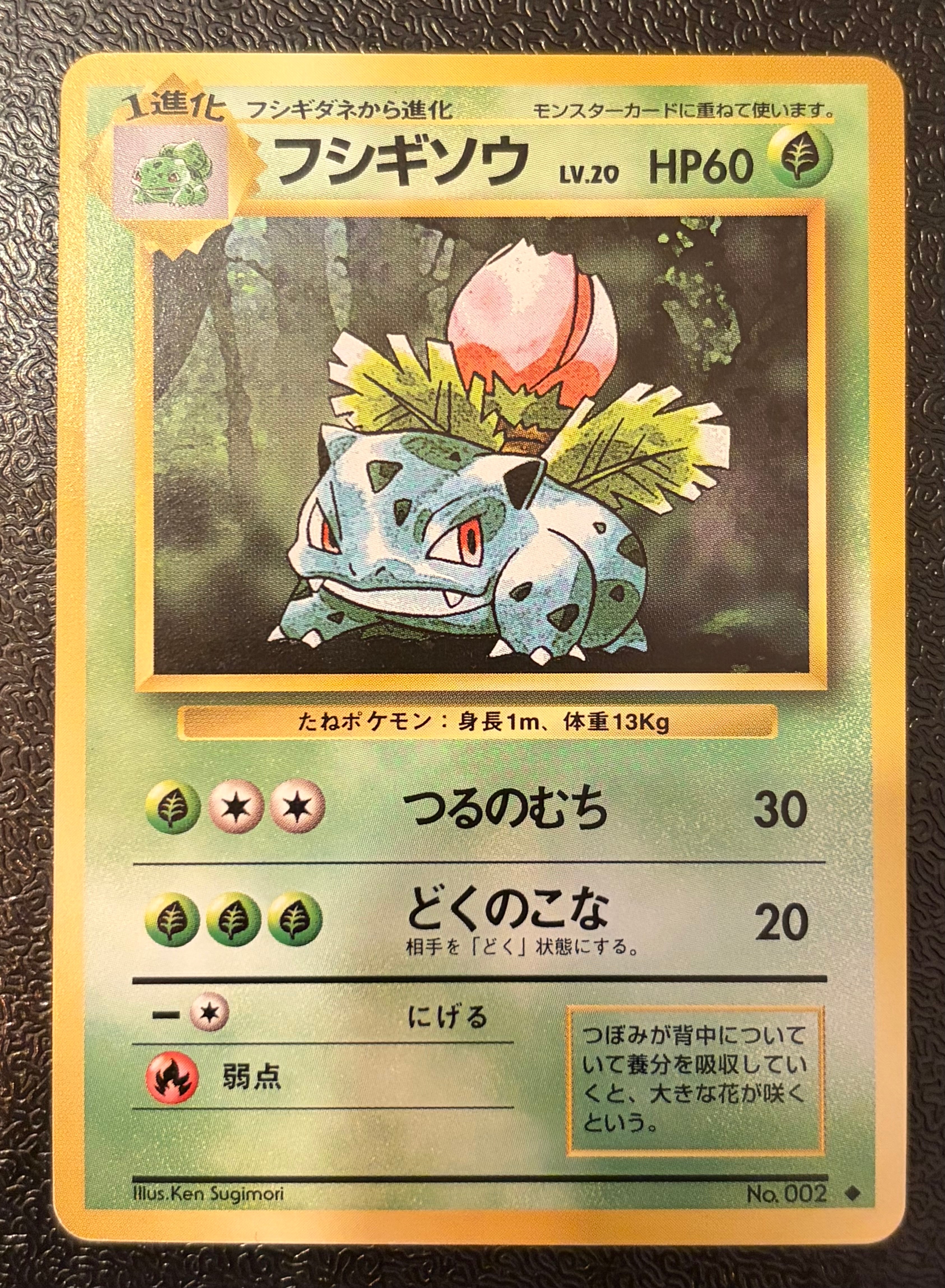 フシギソウ ◆ : 旧裏 [PMCG1-2](拡張パック「ポケットモンスター カードゲーム」再販)