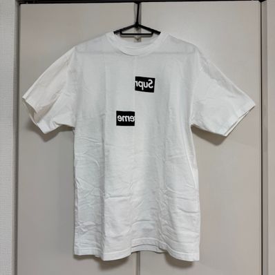 Supreme / Comme des Garçons SHIRT® Split Box Logo Tee "White"