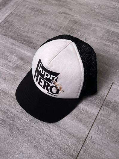 Supreme x ANTIHERO Mesh Back 5-Panel "Black"