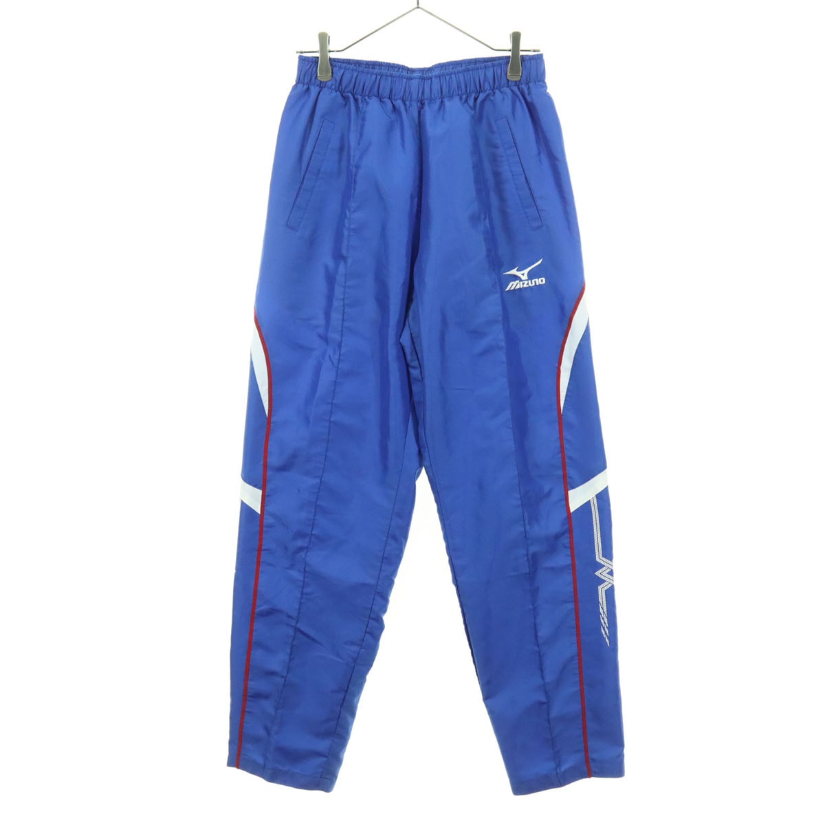 Mizuno ミズノ ワンポイントロゴ ウインドパンツ L ブルー