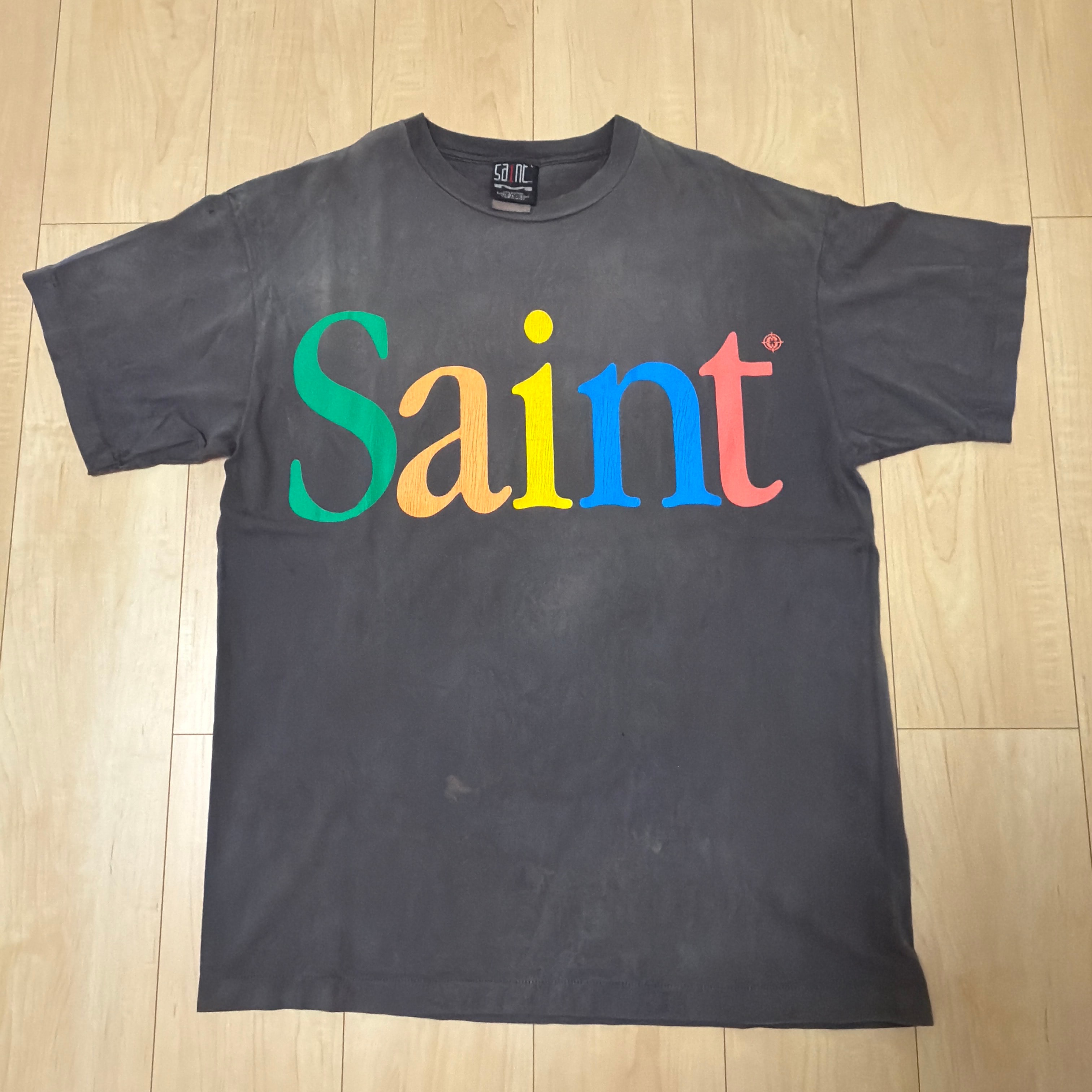 SAINT Mxxxxxx 24SS Coloful Saint SS Tee "Black"