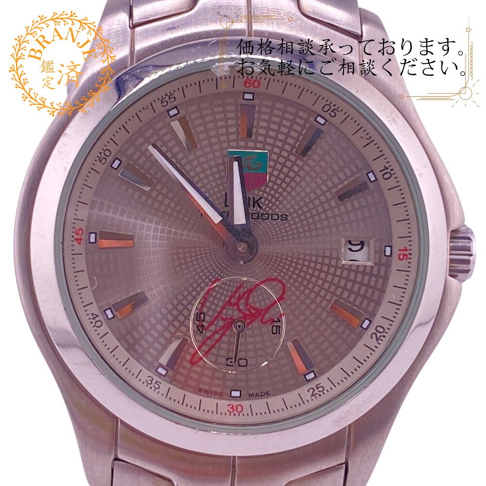 タグホイヤー TAG HEUER 腕時計 タイガーウッズ WJF2113 シルバー