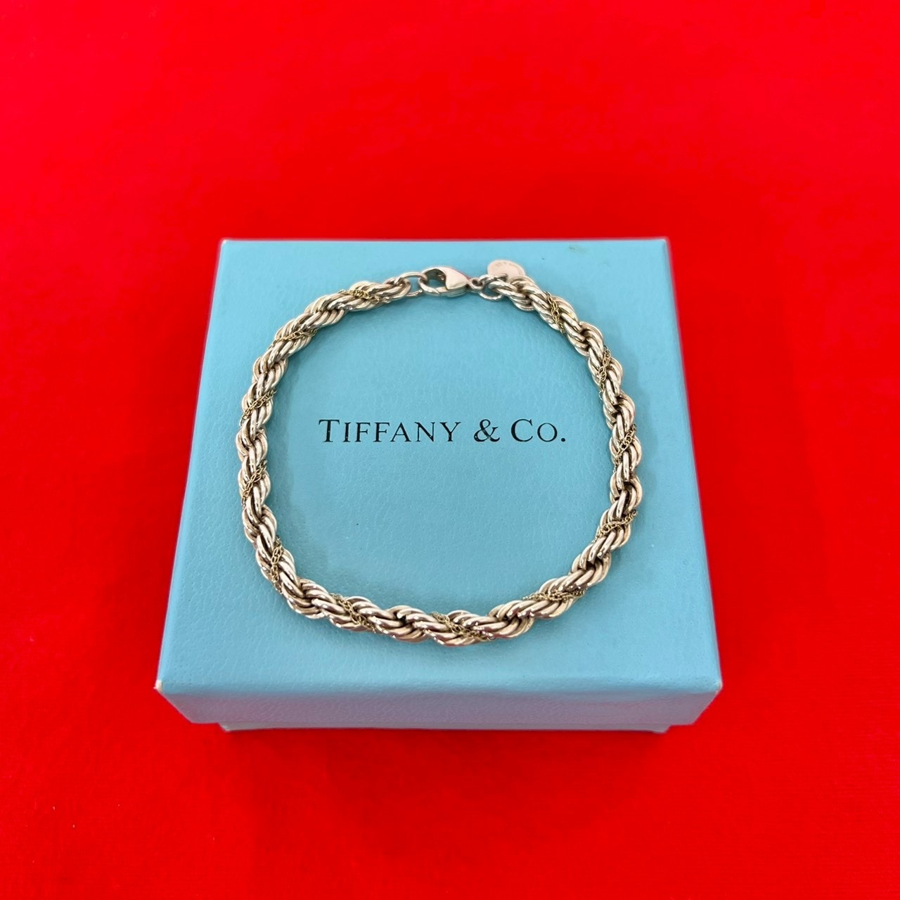 B (目立った傷や汚れなし)】TIFFANY&Co. ティファニー ツイストロープ 