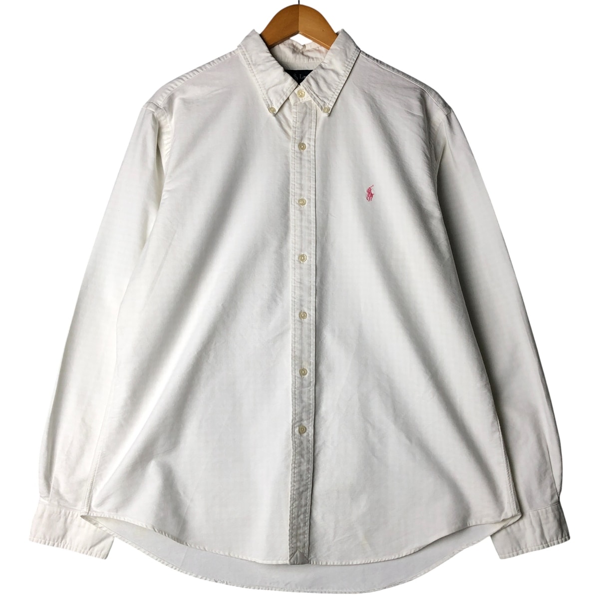 古着 ラルフローレン Ralph Lauren CUSTOM FIT 長袖 ボタンダウンチェックシャツ メンズXL相当/eaa596568