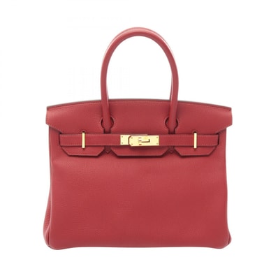 エルメス HERMES バーキン30 ルージュグレナ ハンドバッグ バッグ トゴ トゴ A刻印(2017年製造) レディース ボルドー系 【中古】
