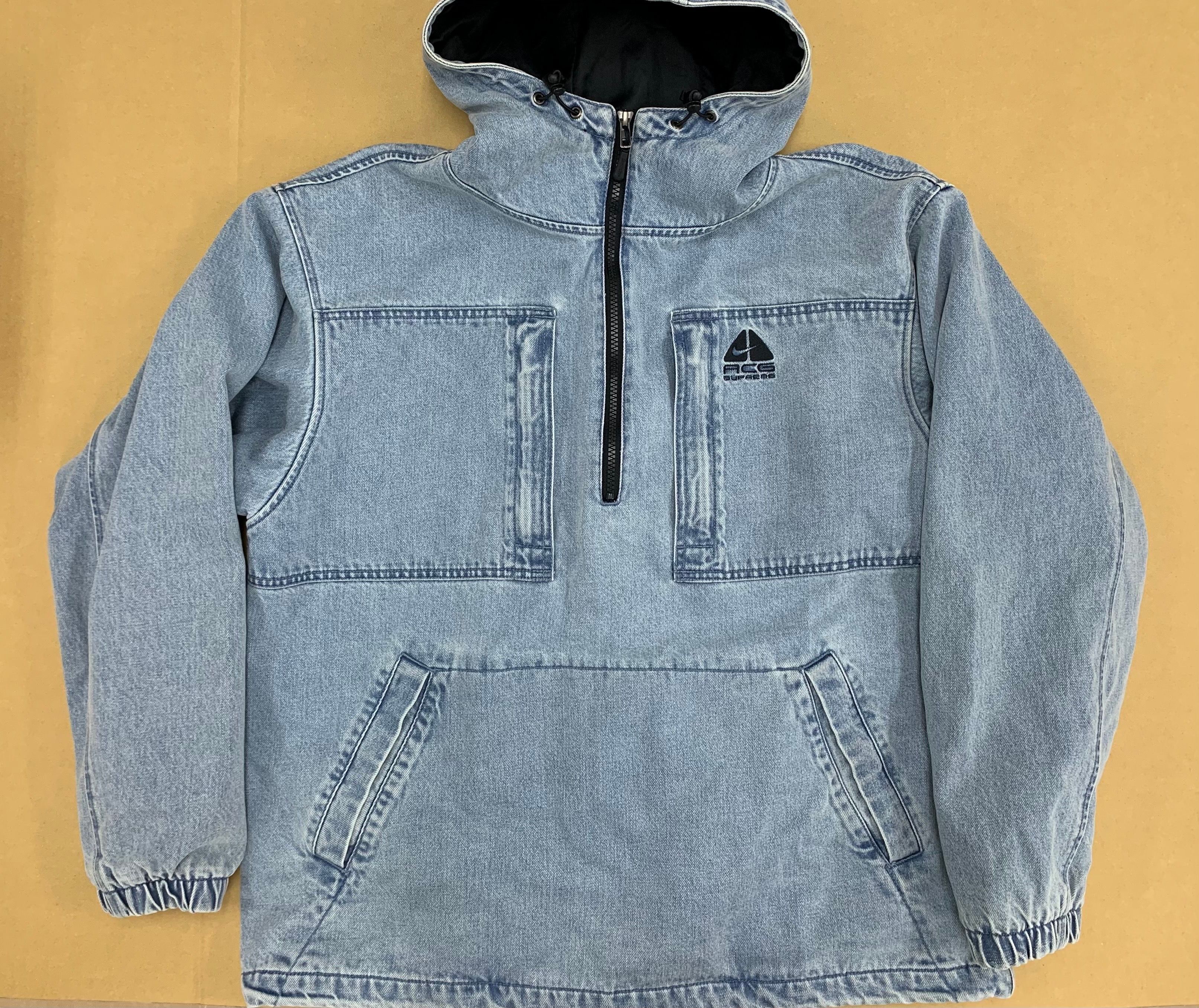 Supreme Nike ACG Denim Pullover "Washed Blue"
