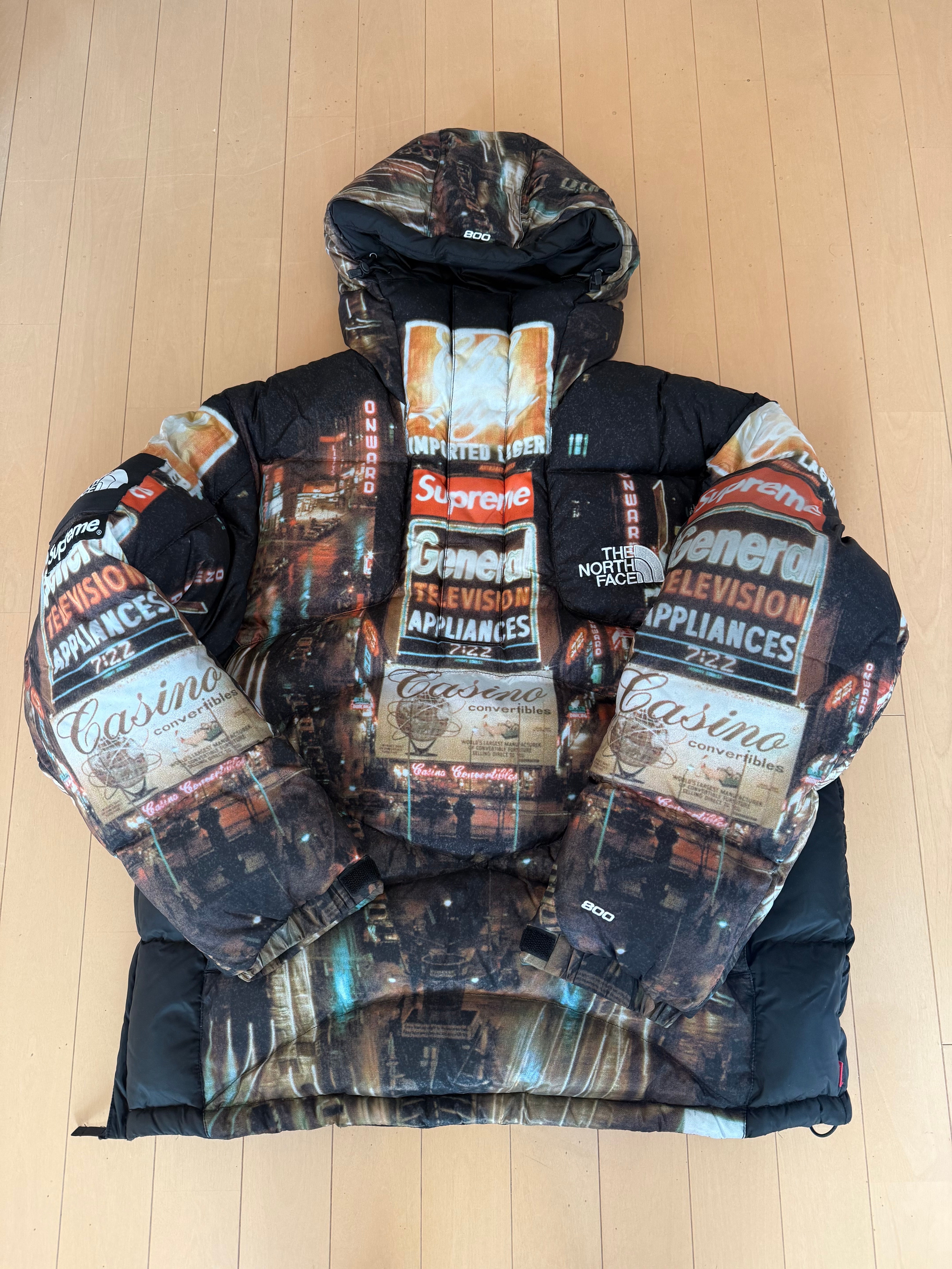 Supreme x The North Face 800-Fill Half Zip Hooded Pullover "Multi"