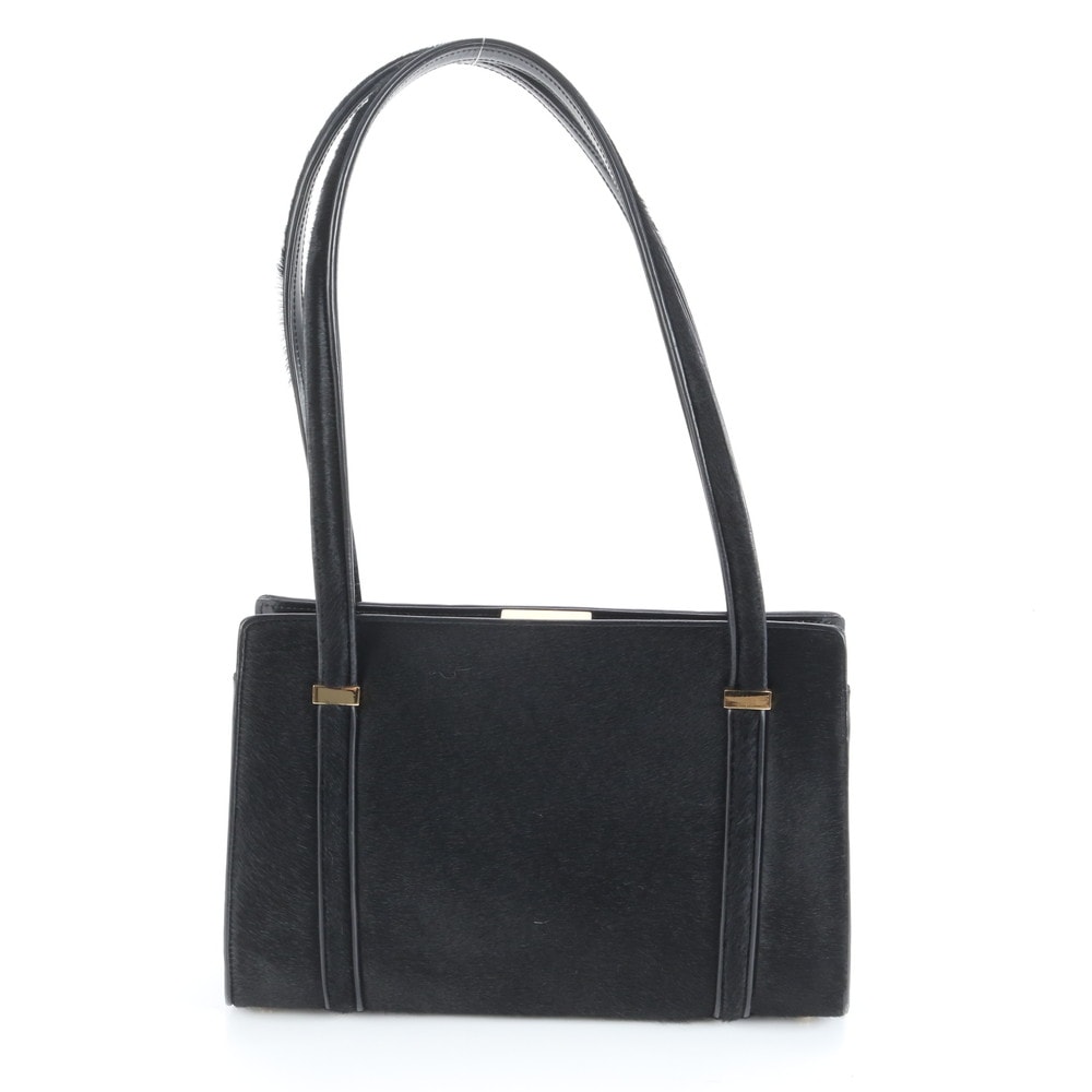 ■美品 グッチ ハラコ レザーショルダーバッグ