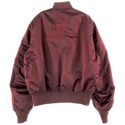 バレンシアガ 18AW 513618 TSD23 国内正規品 BBロゴ MA-1