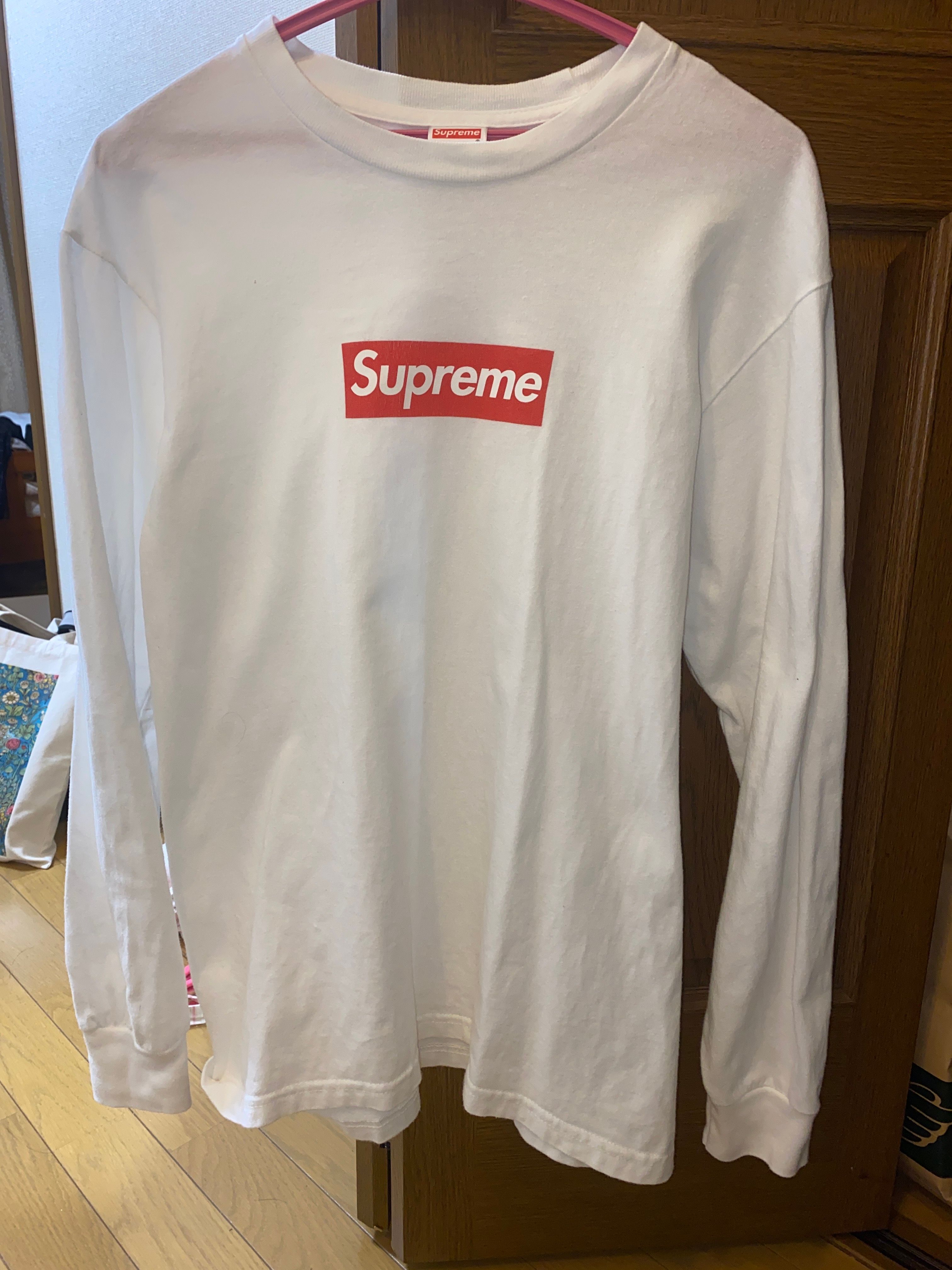 Supreme Box Logo L/S Tee "White"
