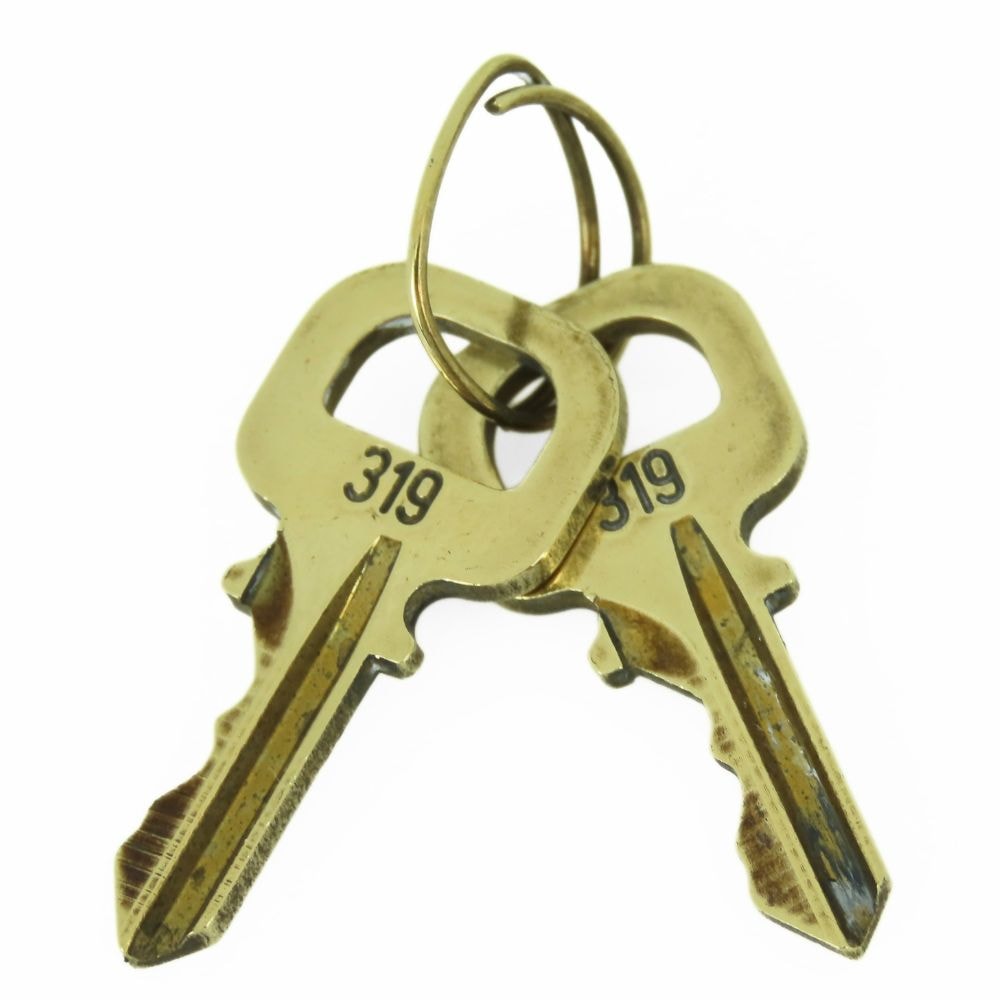 ルイヴィトン カデナ＆キー＆クロシェット　319番 C (やや傷や汚れあり)】【中古】 ルイ・ヴィトン カデナ キーセット No