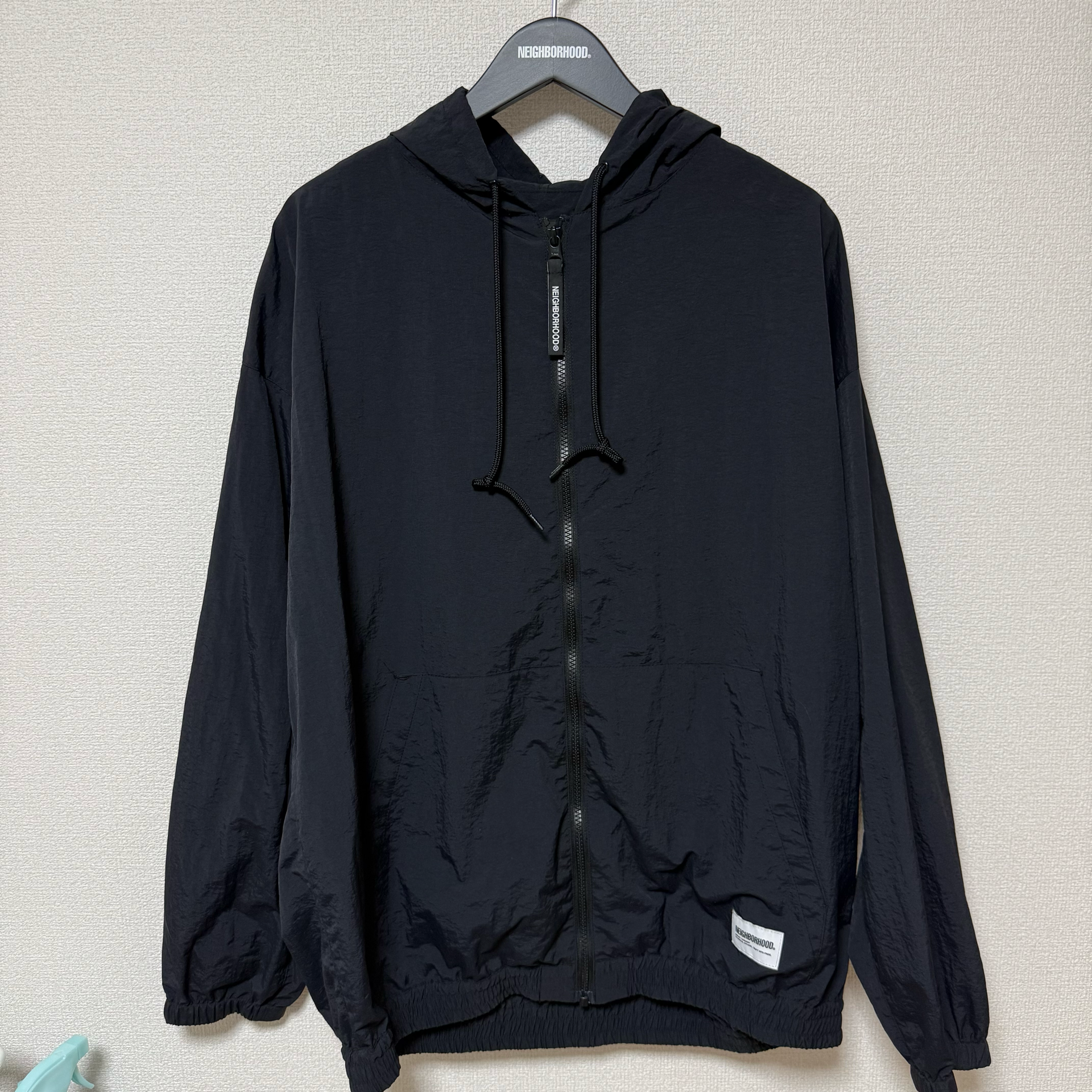 NEIGHBORHOOD Zip Up Hooded Jacket "Black"