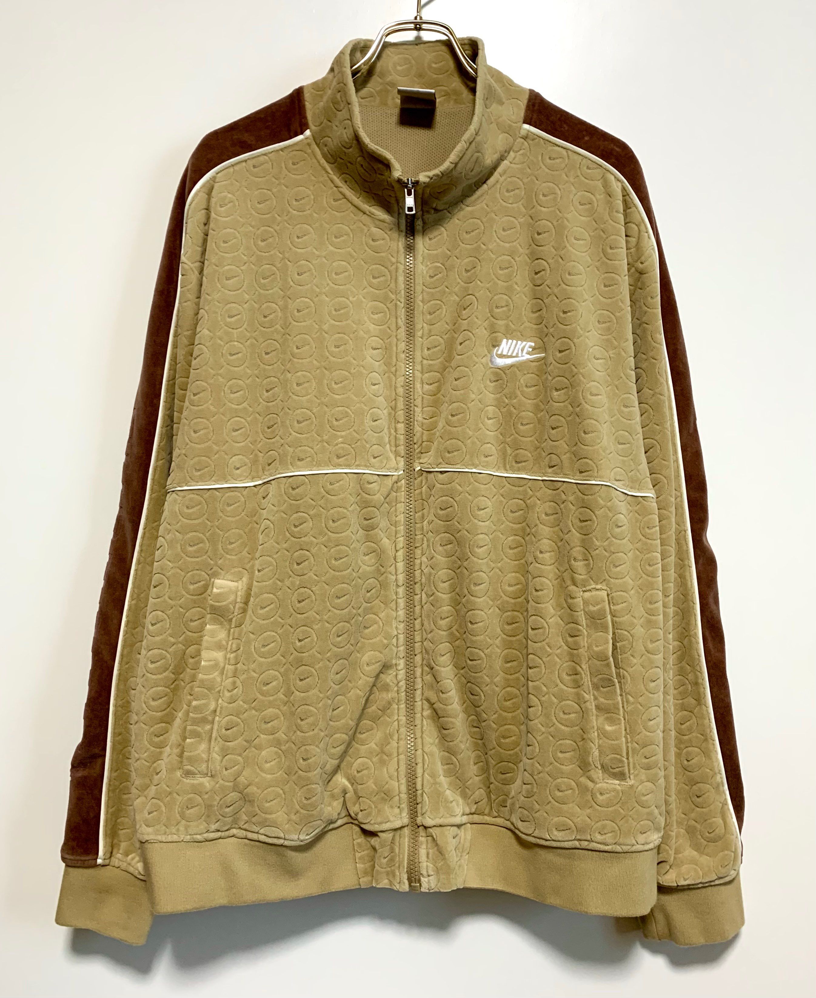 Supreme / Nike® Velour Track Jacket "Tan"