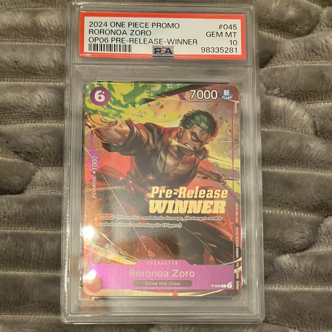 ロロノア・ゾロ P [P-045]【英語版】(プロモーションカード「OP‐06 プレリリース トーナメント」)