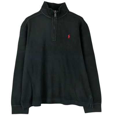 古着 ラルフローレン Ralph Lauren POLO by Ralph Lauren ハーフジップスウェットシャツ トレーナー メンズXL相当/eaa599491