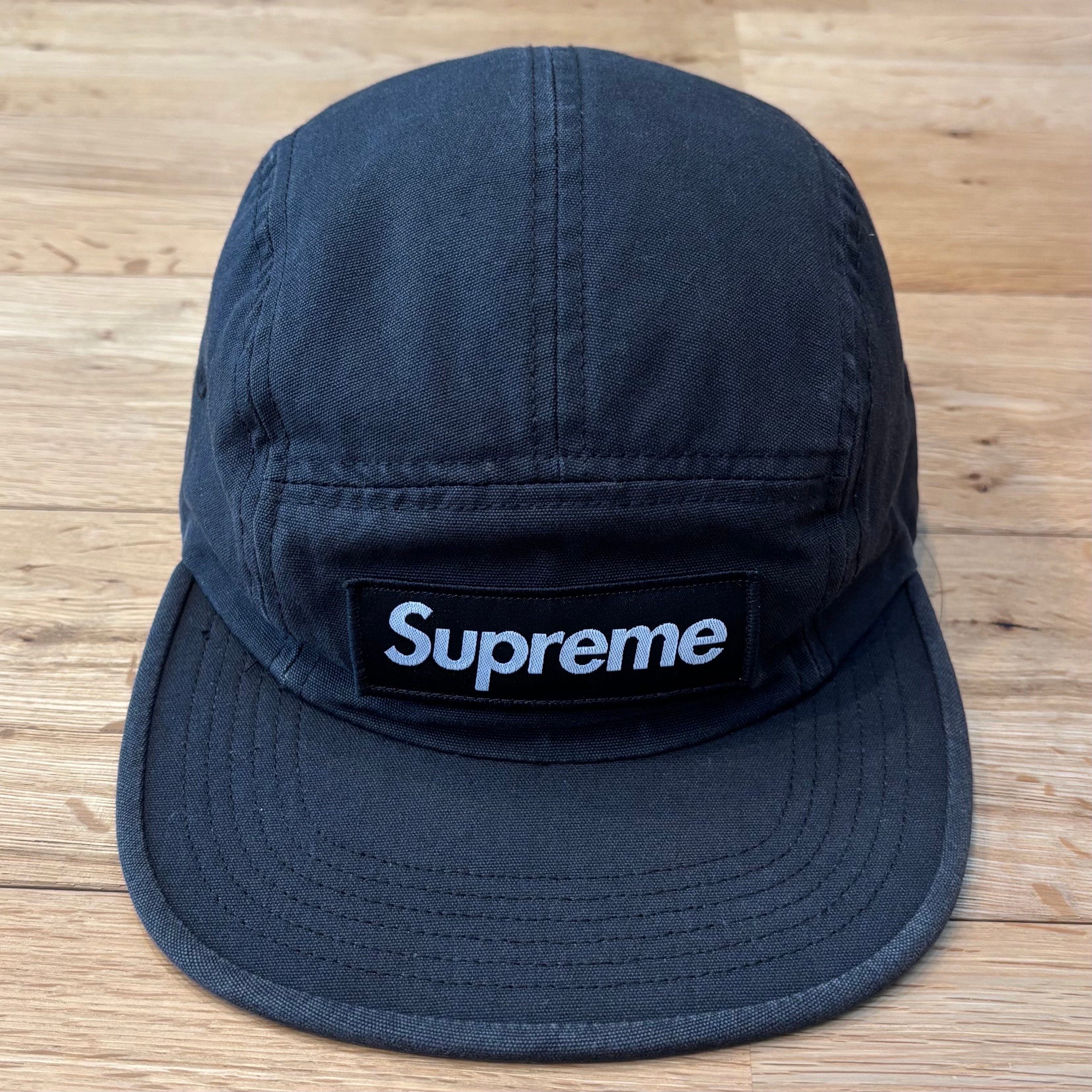 Supreme Military Camp Cap ブラック 黒 シュプリーム ミリタリー キャップ ボックスロゴ
