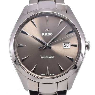 ラドー RADO 763.0254.3 ハイパークローム セラミック 自動巻き メンズ 美品 P#146192