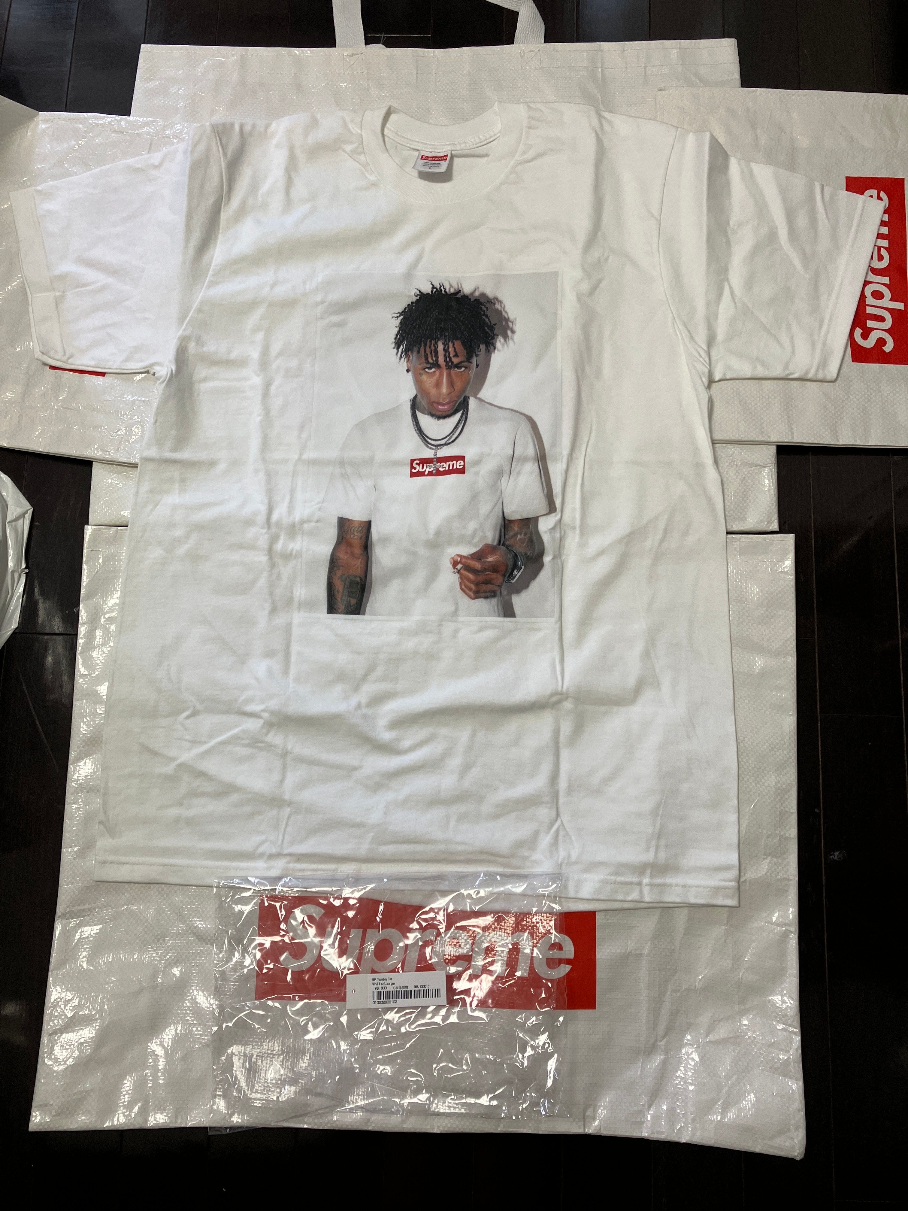 Supreme NBA Youngboy Tee "White"