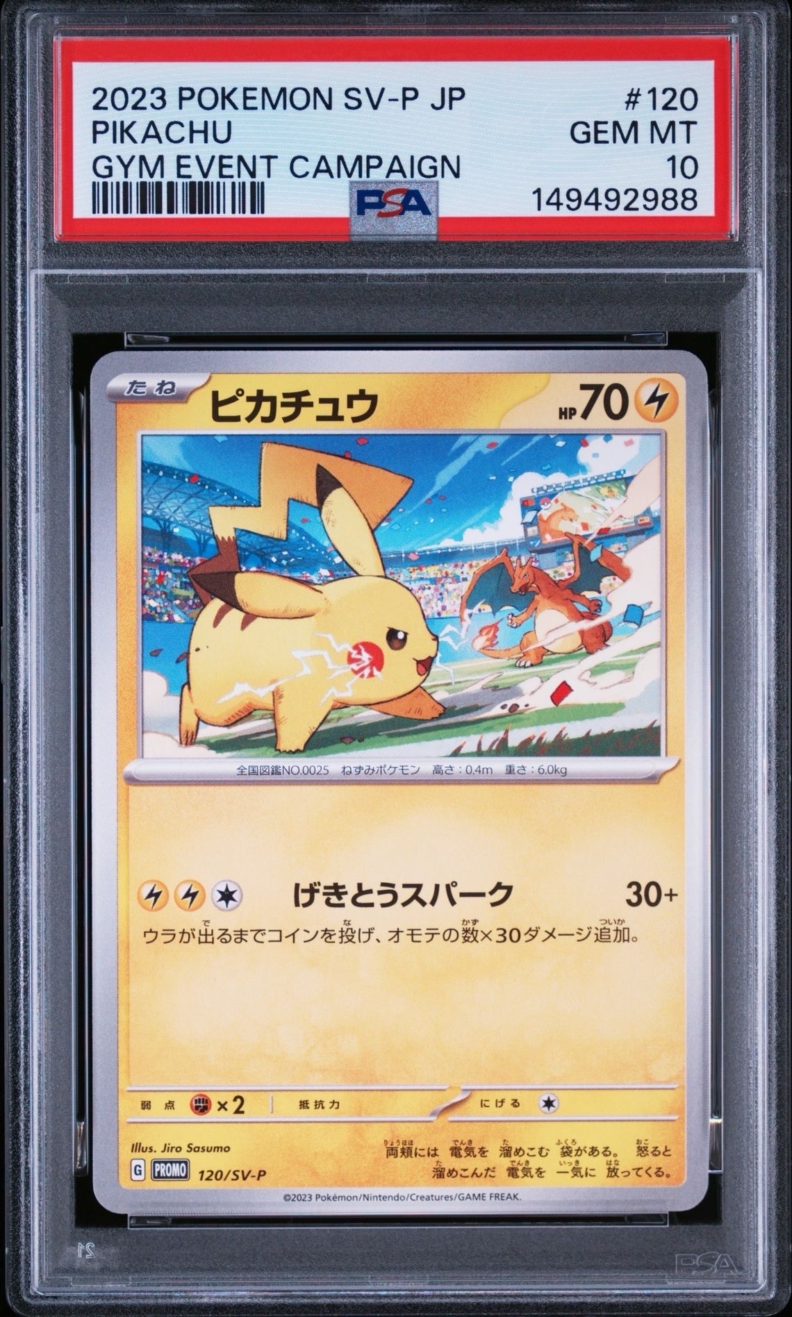 ルイージピカチュウ [XY-P 296/XY-P](プロモーションカード「ルイージ