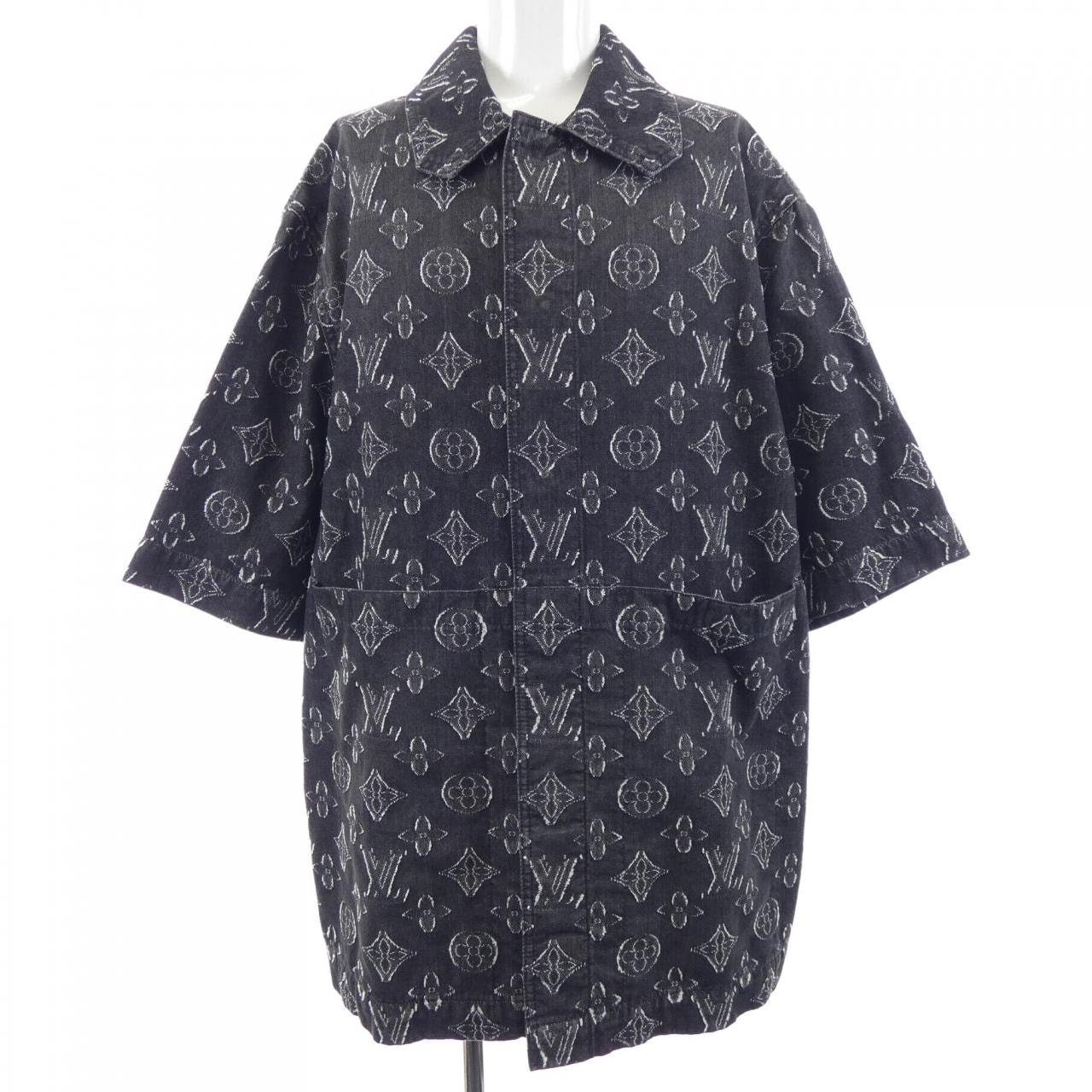 ルイヴィトン LOUIS VUITTON モノグラムショートスリーブシャンブレーシャツ HPS73WARS S/Sシャツ