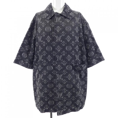 ルイヴィトン LOUIS VUITTON モノグラムショートスリーブシャンブレーシャツ HPS73WARS S/Sシャツ