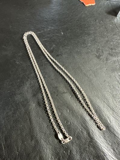 Chrome Hearts Neck Chain Roll 40cm (16 inch) "Silver"