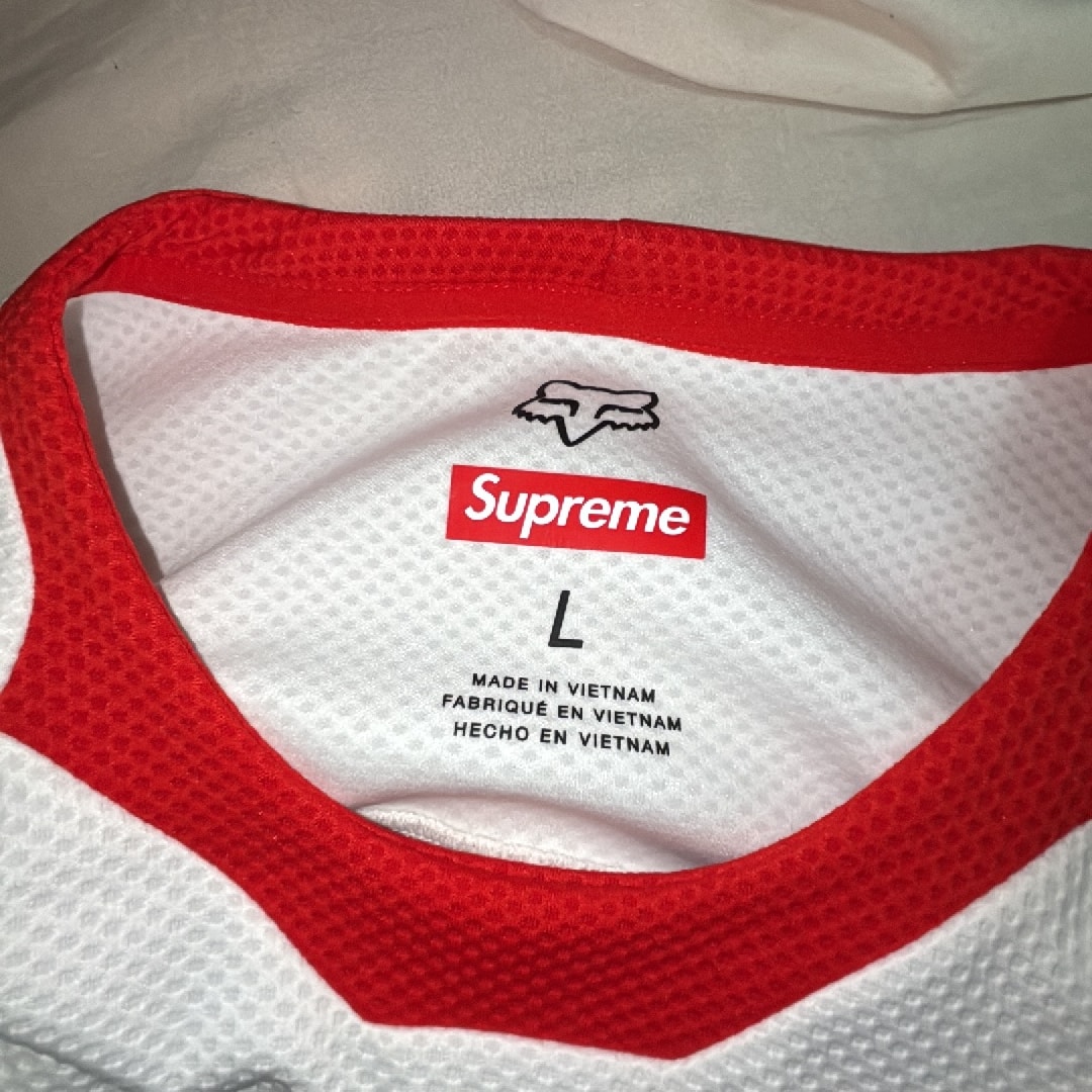 Supreme x Fox Racing Moto Jersey Top "Red"