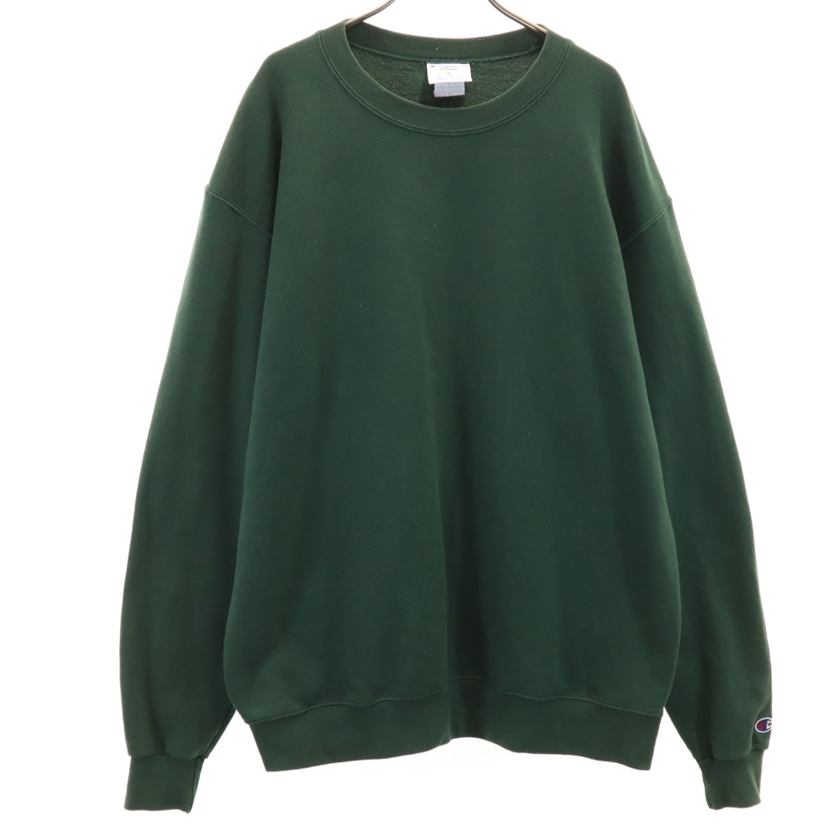 Champion ECO チャンピオンエコ 長袖 スウェット トレーナー 2XL グリーン系 裏起毛