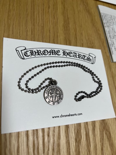 Chrome Hearts Angel Medal Charm "Silver"