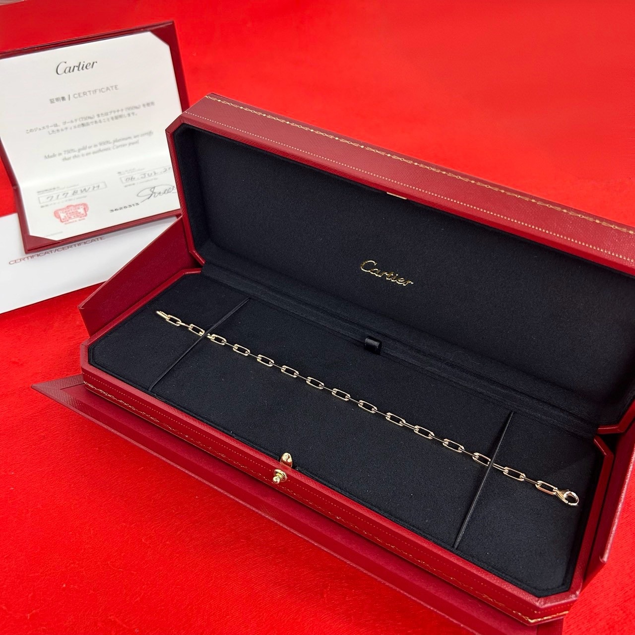 CARTIER カルティエ サントス ドゥ カルティエ ブレスレット K18ピンクゴールド ブレスレット ゴールド
32577