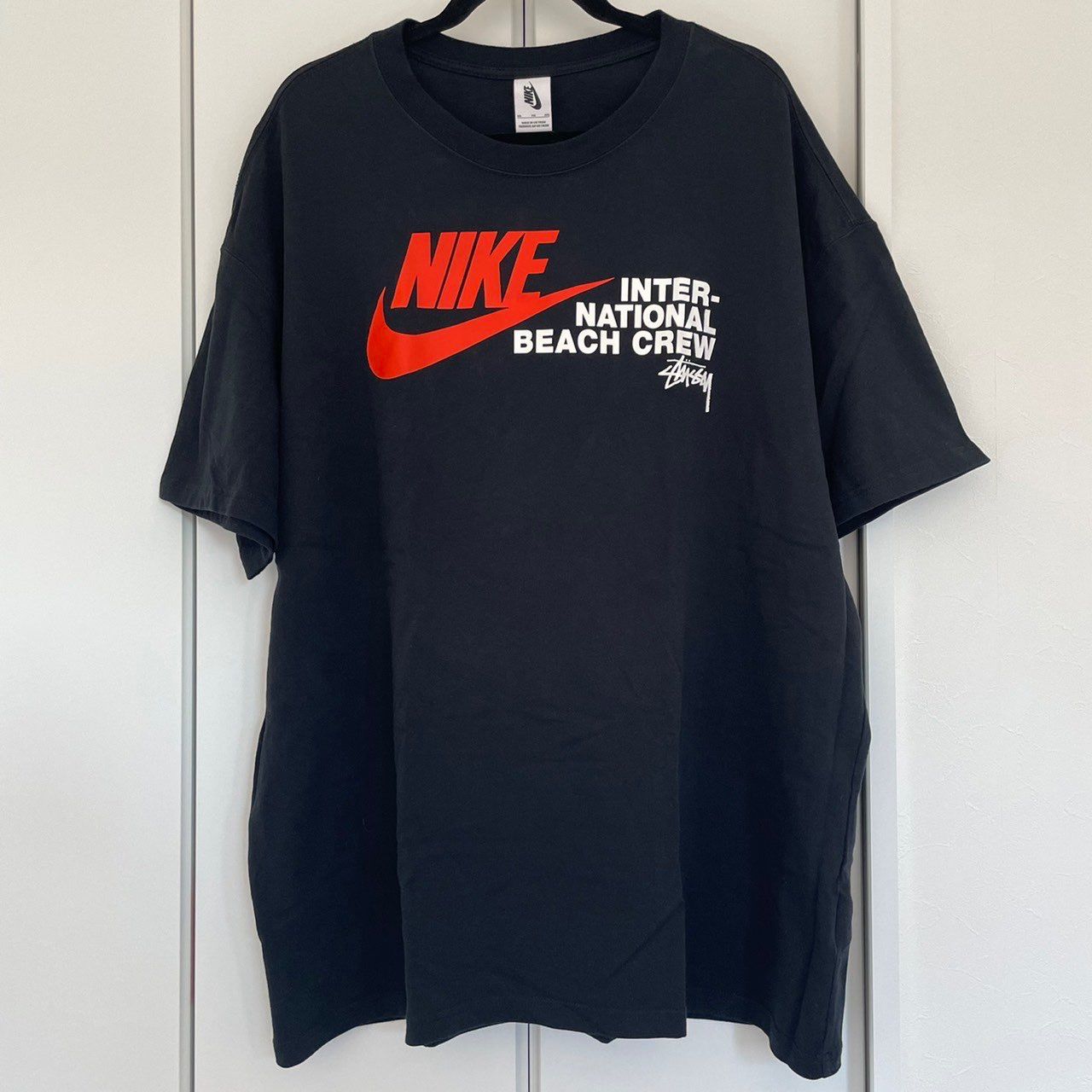 Nike x Stussy International Beach Crew T-Shirt "Black"