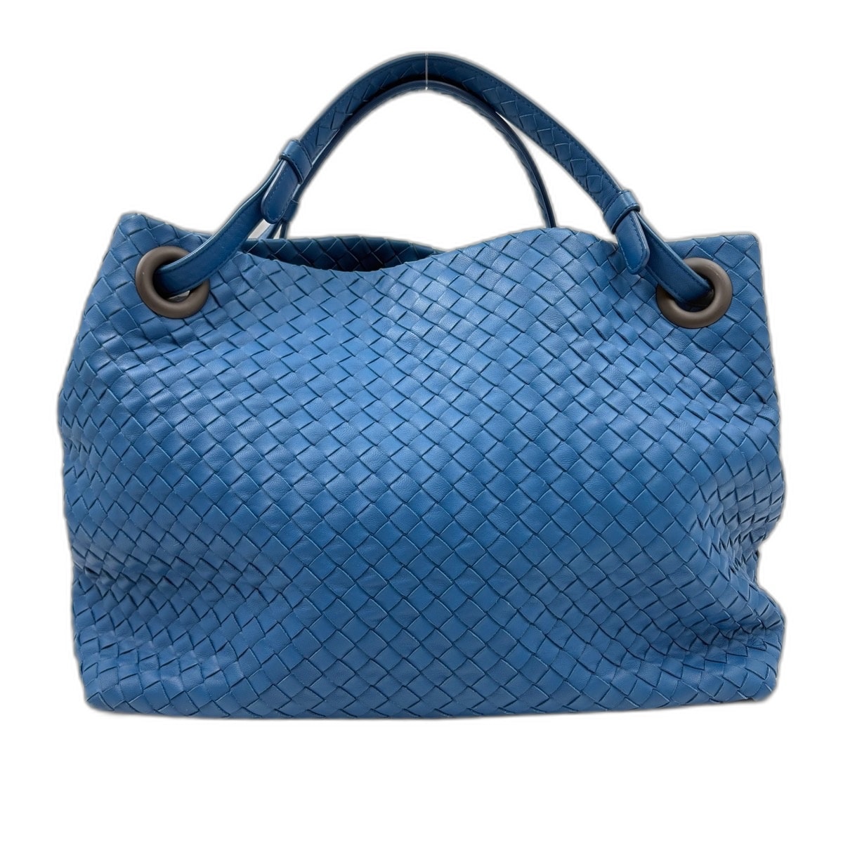 ボッテガヴェネタ BOTTEGAVENETA イントレチャート ラージ トートバッグ【中古】