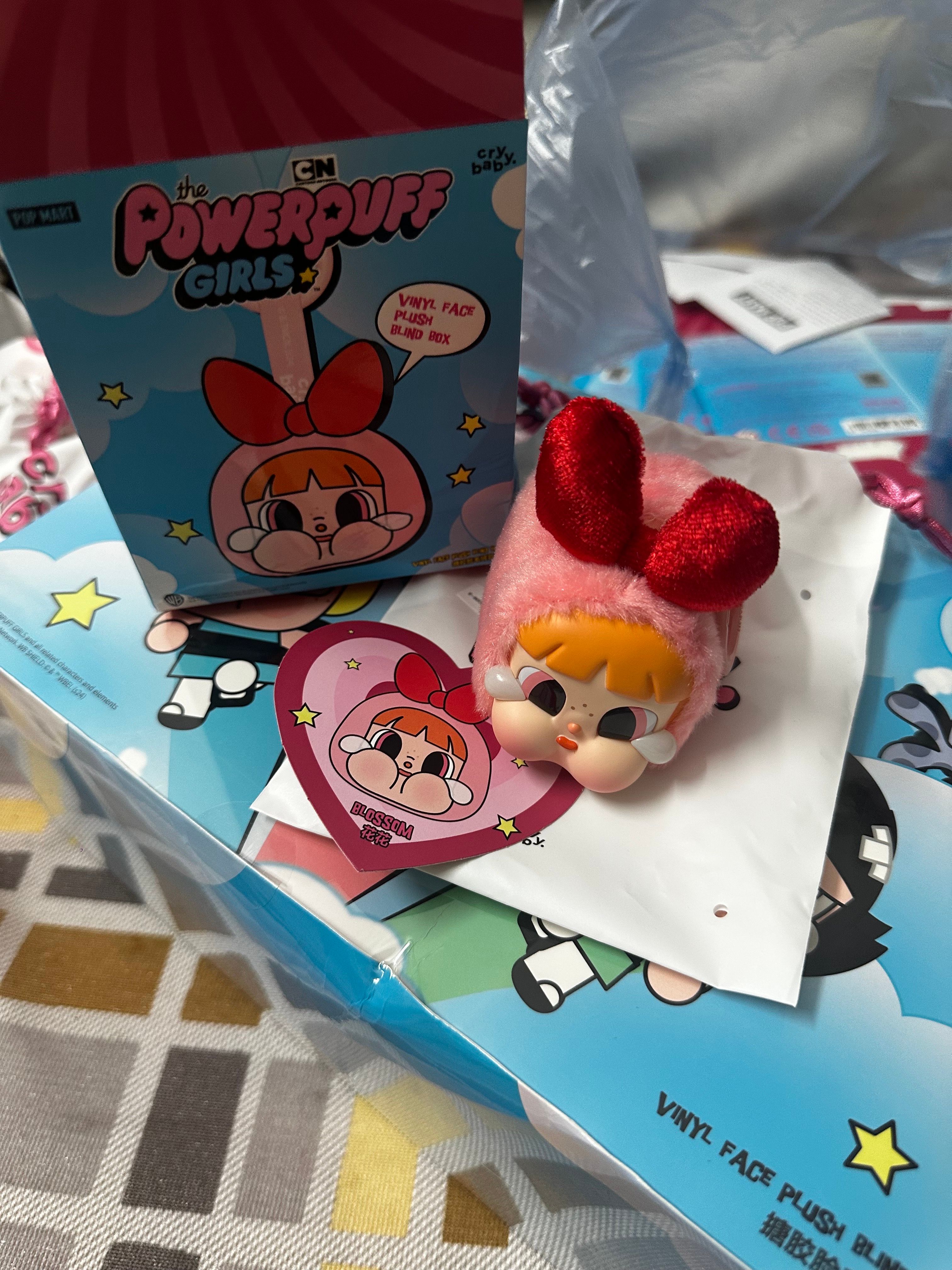 POP MART CRYBABY x Powerpuff Girls Series Plush BLOSSOM