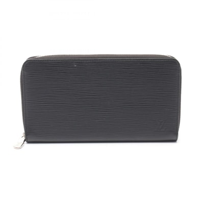 ルイ・ヴィトン LOUIS VUITTON ジッピー オーガナイザー NM エピ ノワール ラウンド財布 財布 レザー メンズ レディース ブラック系 M62643 【中古】